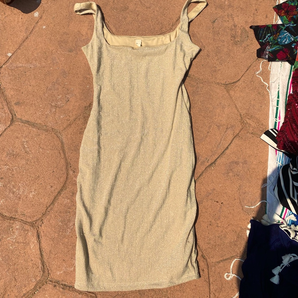 Gold Sparkle Dress